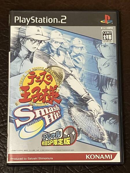 ★ 送料無料 PS2 ★ テニスの王子様 スマッシュヒット! 初回SP限定版 THE PRINCE OF TENNIS Smash Hit! 動作確認済 ハガキ付き ★