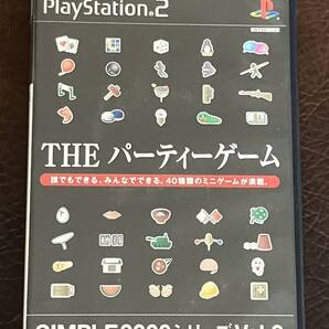 ★ 送料無料 PS2 ★ THE パーティーゲーム SIMPLE 2000 VOL.2 動作確認済 説明書無し ★