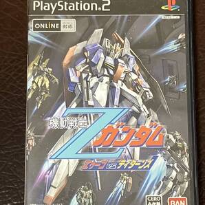 送料無料 PS2 アクション 機動戦士Ζガンダム エゥーゴ vs ティターンズ MOBILE SUIT Ζ GUNDAM 動作確認済 説明書付き ハガキ・チラシ付き