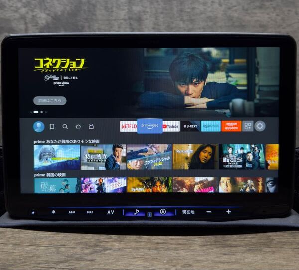 美品 アルパイン XF11NX2 11型フローティングナビ DVD CD Bluetooth フルセグ