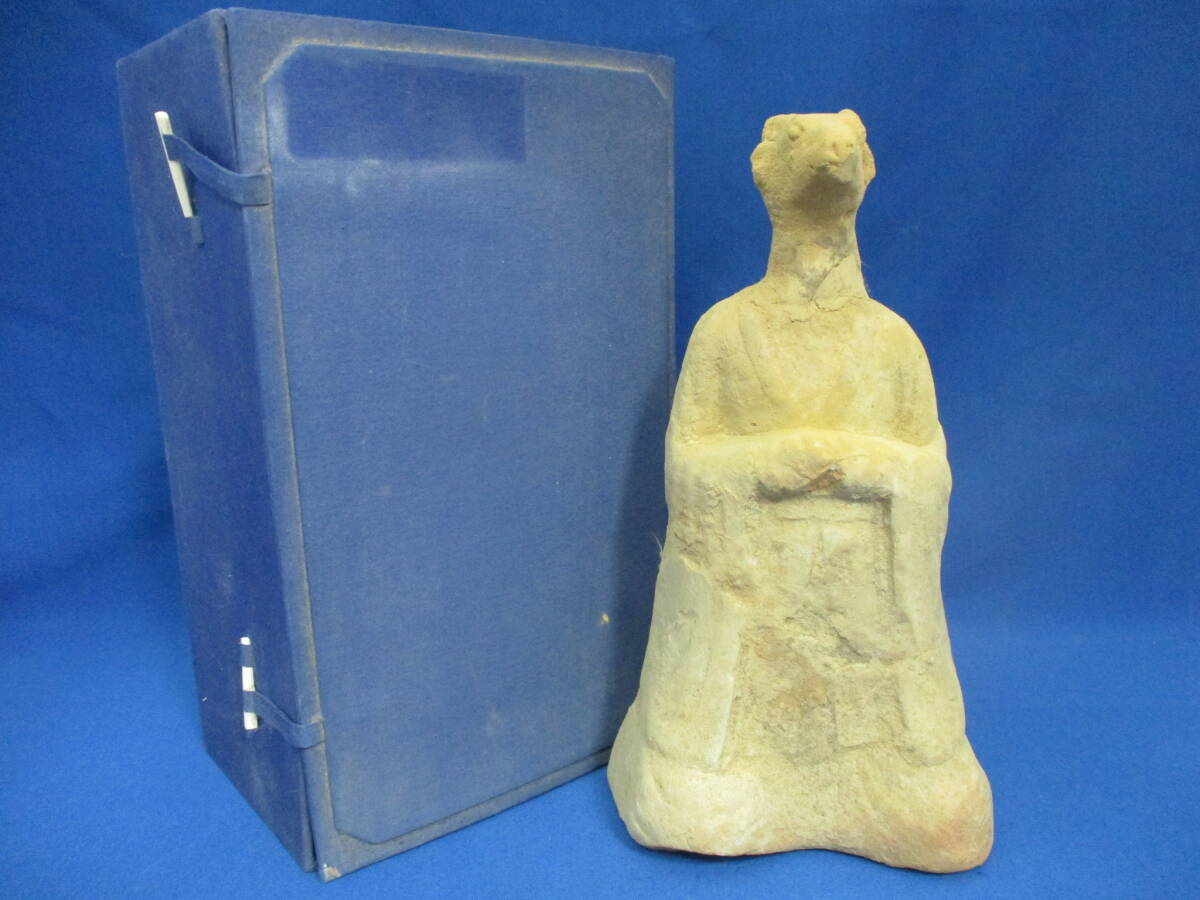 中国古玩 兵馬俑 鳥人像 鶏 ニワトリ 動物 人形 古陶器 骨董品