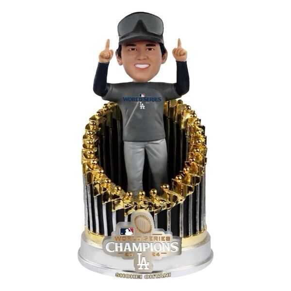 大谷翔平 ワールドシリーズ チャンピオン 優勝記念 foco ボブルヘッド ドジャース 検) サイン Tシャツ ボール ジャッジ
