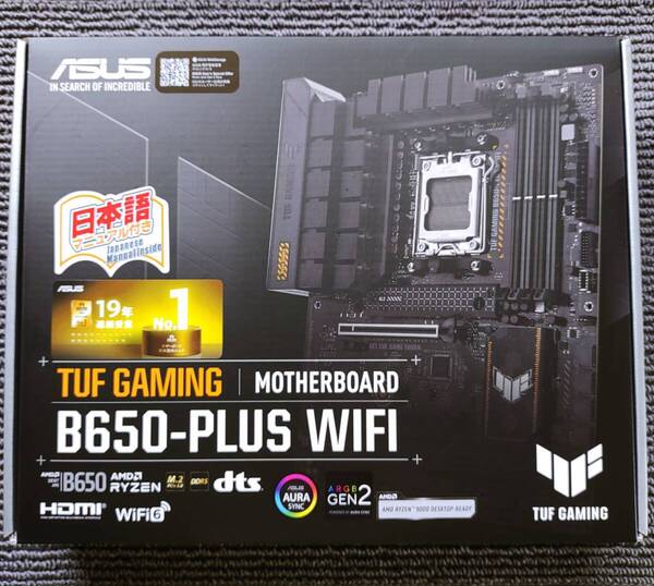 未使用 ASUS TUF GAMING B650-PLUS WIFI マザーボード