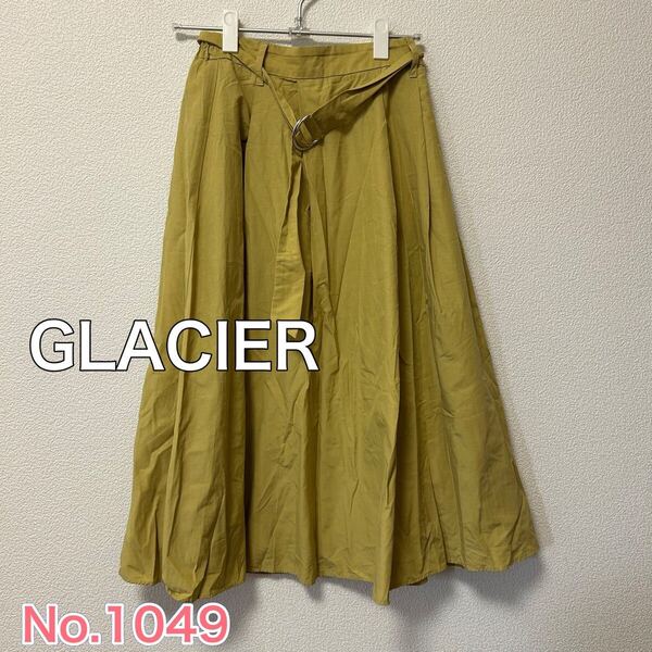 送料無料 匿名配送 GLACIER グラシア ロングスカート