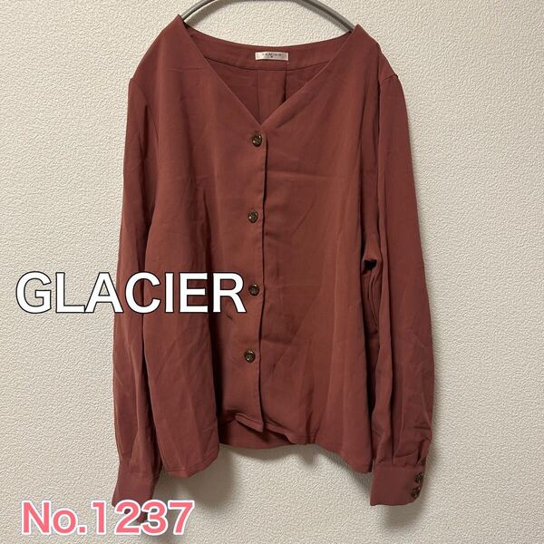 送料無料 匿名配送 GLACIER グラシア ブラウス
