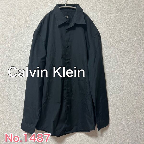 送料無料 匿名配送 Calvin Klein カルバンクライン メンズ 長袖シャツ