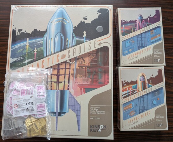 ギャラクティック・クルーズ ボードゲーム キックスターター版Galactic Cruise board game Kickstarter Future CEO pledge