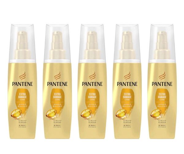 P&Gパンテーンエクストラダメージケアインテンシブ ヴィタミルク100ml×5本セット