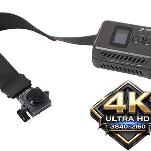 RunCam6 ボタン型ピンホールカメラ カスタム ロングケーブル仕様 4K小型カメラ アクションカム アクションカメラ 証拠撮り