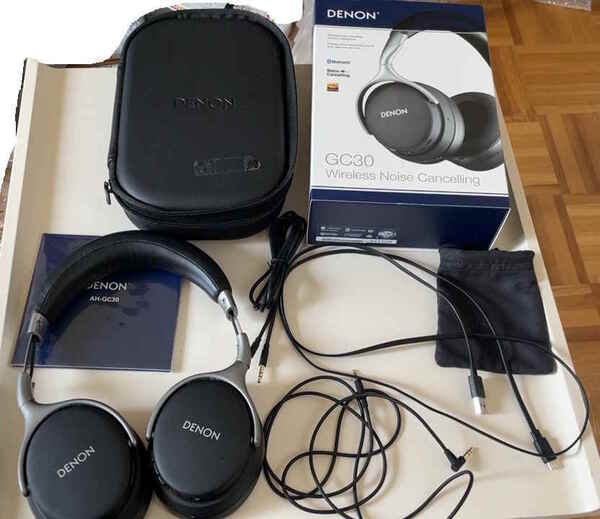 DENON ワイヤレスヘッドホン AH-GC30