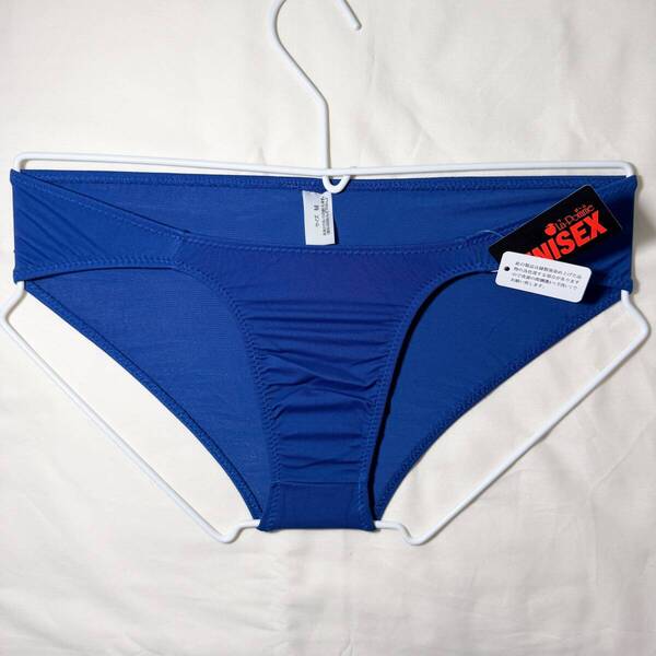 La-pomme ラポーム Unisex 柔らかい肌触り シンプルデザイン SSSフルバックビキニ サイズ:M ネイビー 439