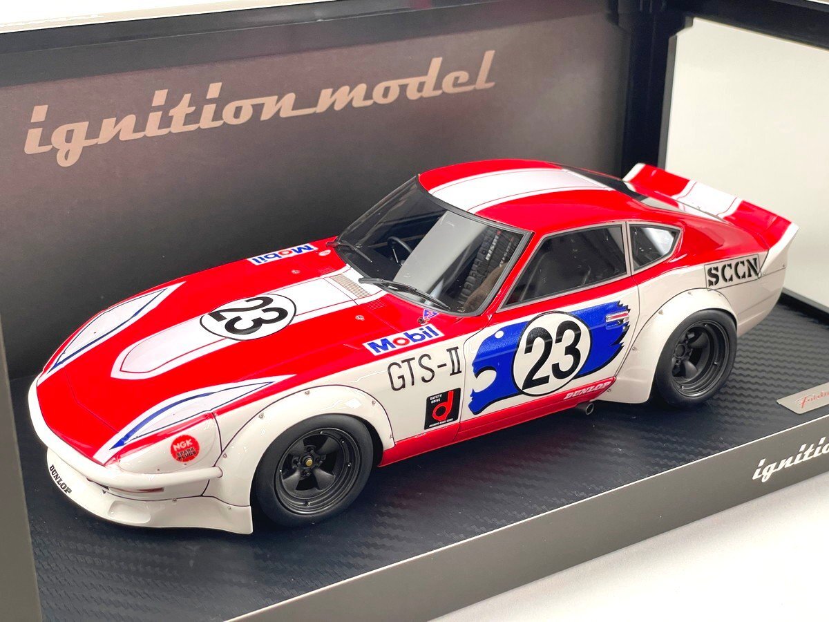新品未展示品 イグニッションモデル 1/18 日産フェアレディ240ZG