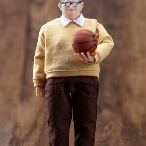 【即納】スラムダンク 1/10 可動フィギュア 安西先生 私服SLAMDUNK ACTION FIGURE 非s.h.figuarts figma 湘北 海南 桜木 三井 翔陽陵南