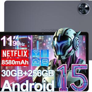 大画面Android 15 タブレット11インチ wi-fiモデル 8コア