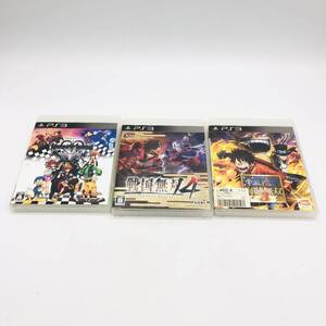 保管品 PS3 ソフト まとめ 3点 セット ワンピース 海賊無双3 戦国無双4 キングダムハーツ HD1.5リミックス ONE PIECE Kingdom Hearts