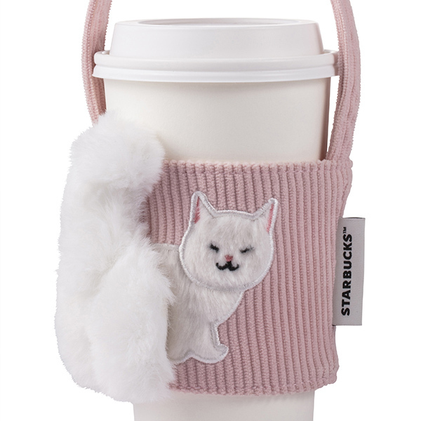 完売品 スターバックス 台湾 猫 ピンク ねこ ネコ さくら 桜 バレンタイン スタバ ドリンクバッグ ドリンクホルダー コップ タンブラー