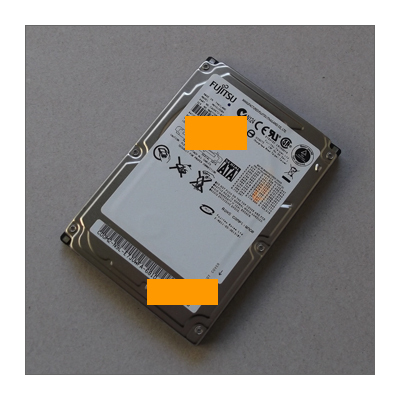 HDD 2.5インチ 100GB 内蔵用 (富士通 MHV2100BH)(5400rpm)(9.5mm)(NEC LaVie L PC-LL750GD 純正)☆中古 Z