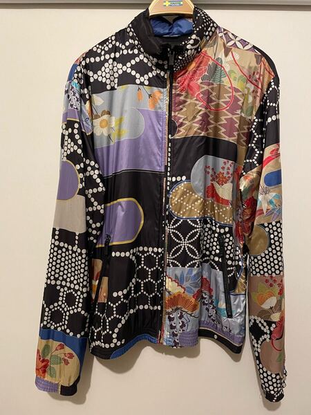11SS 和柄 トラックジャケット ヨウジヤマモト アディダス Y-3 Yohji Yamamoto ADIDAS Japanese Traditional Graphics Track Jacket Rare