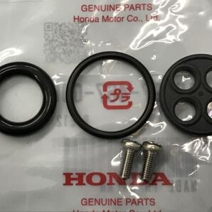 ホンダ ブロス400 NC25 BROS 650 RC31 88- 純正品 パッキン フューエルコック 詳細作業手順 オーバーホール Oリング ゴムシール