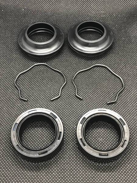 スズキ GS50 (NA41A) 純正 フロントフォークシール ダストシール+オイルシール+ストッパー各2個1台分新品オーバーホール レストア