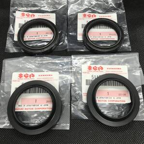 スズキ GSX250S GJ76A 純正フォークシール ダストシール+オイルシール各2個1台分新品オーバーホール 刀 カタナ レストア