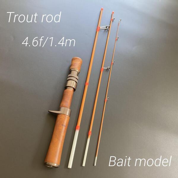 ウッドグリップ トラウトロッド エリアトラウト ネイティブトラウト ベイトモデル