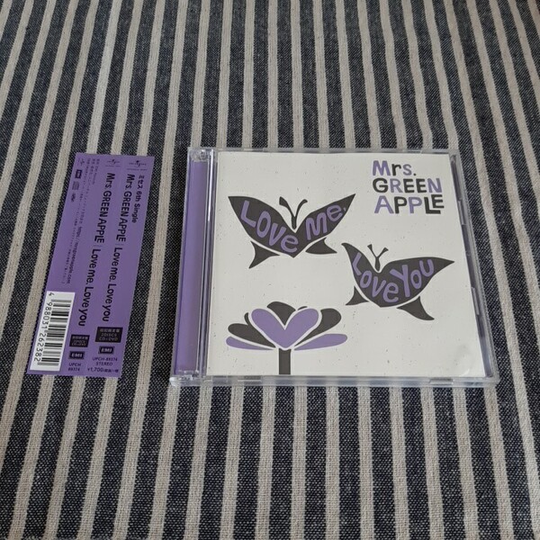 ★★D8☆初回限定盤 CD+DVD☆Mrs.GREEN APPLE☆Love me, Love you☆