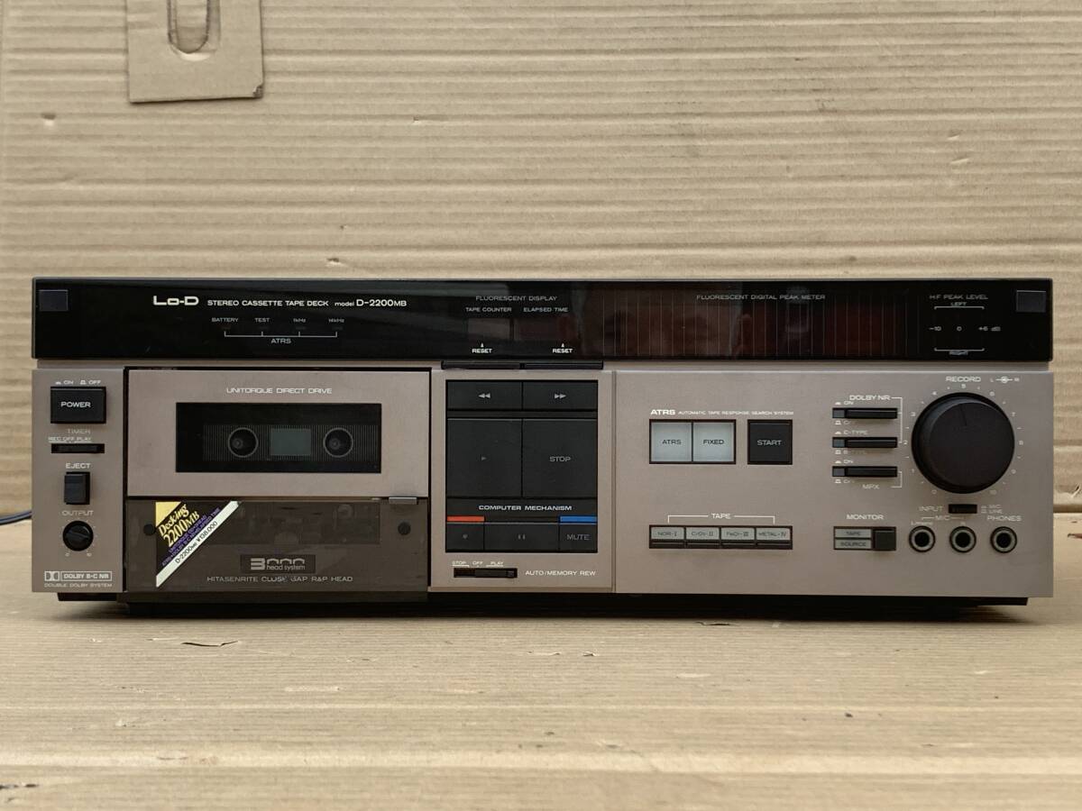 HITACHI Lo-D AM-FMチューナー、カセットデッキ ジャンク - メルカリ