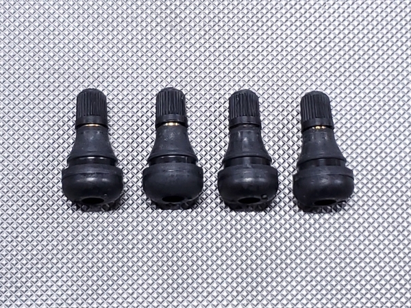 ●送料無料●日本製 エア バルブ TR-412C 4個 > 国産 太平洋工業 PACIFIC チューブレス ショート エアー バルブ ゴム スクーター バイク