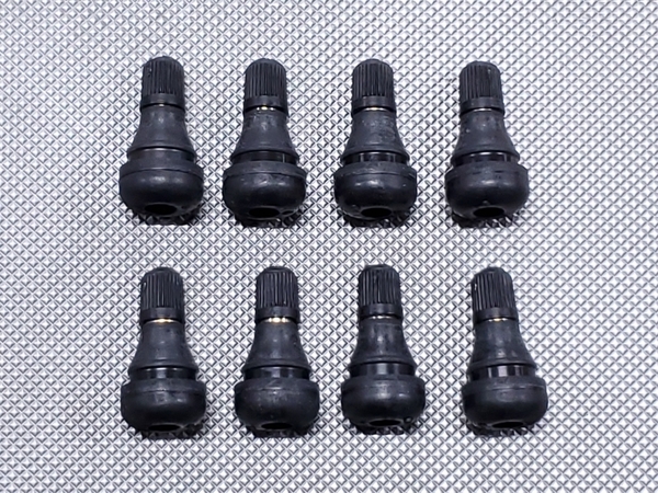 ●送料無料●日本製 エアー バルブ TR-412C 8個 > 国産 太平洋工業 PACIFIC チューブレス エア ショート バルブ ゴム スクーター バイク