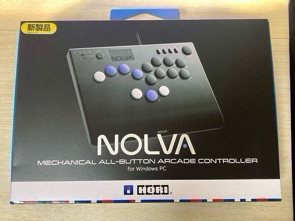 NOLVA レバーレス Mechanical All-Button Arcade Controller for Windows PC