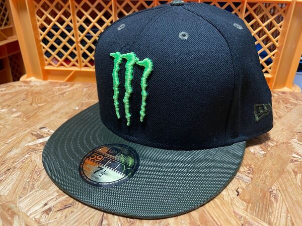 モンスターエナジー非売品【アスリートオンリー NEW ERA ニューエラ59FIFTYキャップ7 1/2(59.6cm)】 Monster Energy