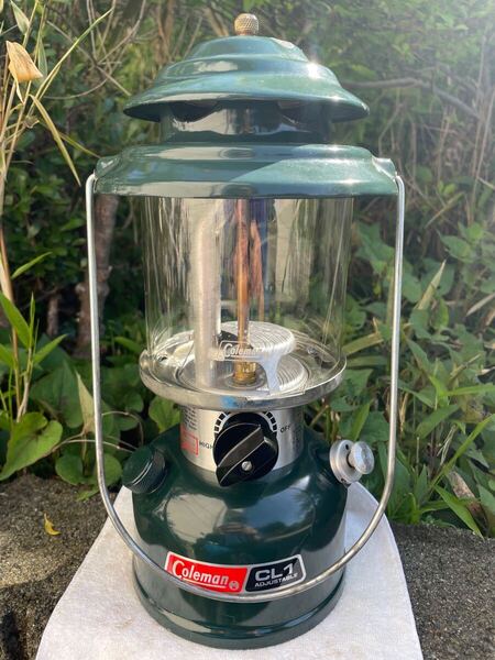 メンテ済》Colemanコールマン【CL1後期ワンマントルランタン】'85年12月製造ケース付