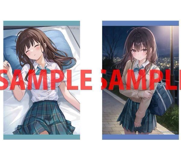 10年クソガキ 10年ぶりに再会したクソガキは清純美少女JKに成長していた 4 6 とらのあな A3タペストリー 未夜