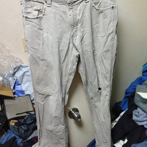 送料無料 希少 カーハート ペインター カーペンター パンツ W34 L30 グレーベージュ Carhartt pants US 古着 ビンテージ Painter overall