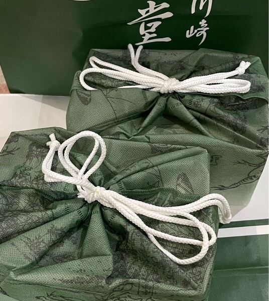 送料無料川崎名産堂本製菓大師巻3本入8袋贈答用MIX巾着二箱