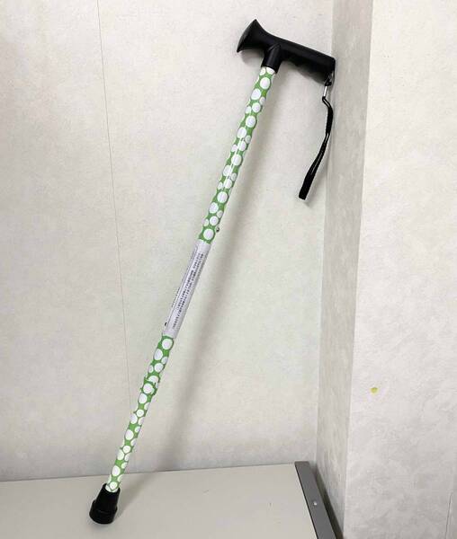 新品 ★ コストコ 竹虎 アルミ杖 ドット ソフトグリップ 伸縮 76~99cm つえ ステッキ おしゃれ デザイン TAKETORA CANE 福祉用具 歩行補助