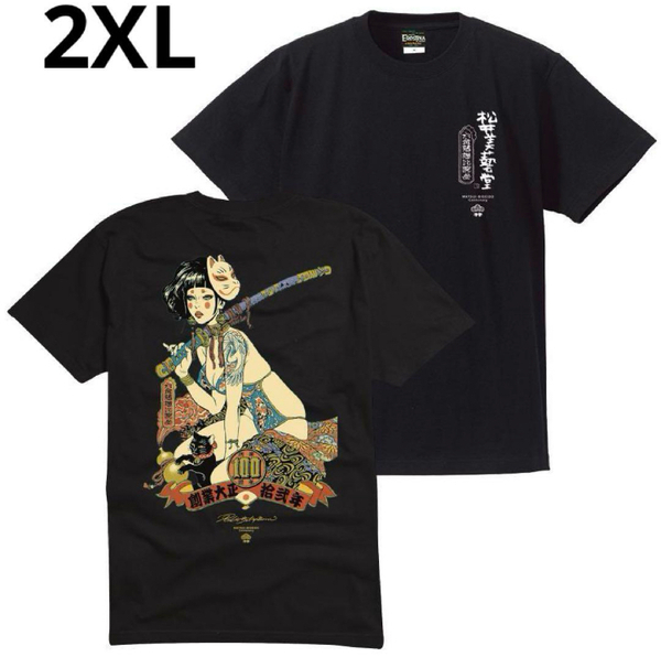 ロッキンジェリービーン Rockin'Jelly Bean MATSUI BIGEIDO SS T-SHIRT 新品即決 送料無料 国内正規 XXL 2XL BLACK 黒 松井美藝堂 美藝堂