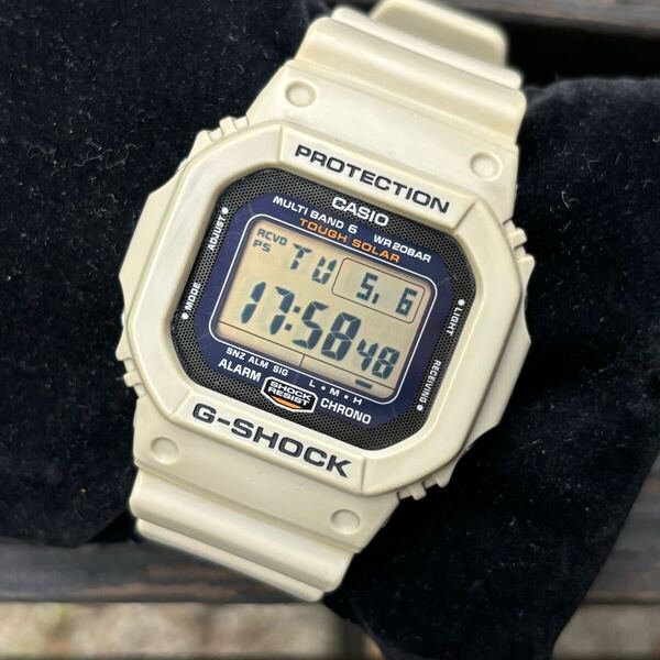 ジーショック CASIO G-SHOCK 電波 ソーラー 電波時計 GW-M5610SD-8JF デザートベージュシリーズ サンドベージュ M5610