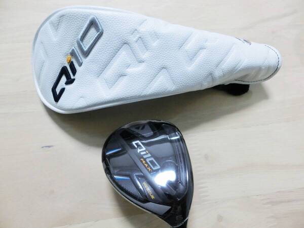 送料無料 新品 Qi10 MAX レスキュー U6 純正 Diamana TM60 Rフレックス ヘッドカバー付 RESCUE テーラーメイド 6U 即納可