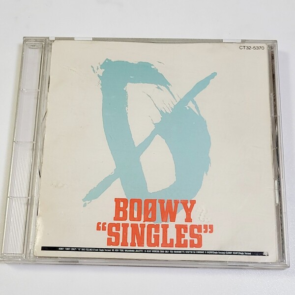 〈即決/送料無料〉CD BOWY シングルス SINGLES BOOWY BEST CT32-5370 / 氷室京介 布袋寅泰