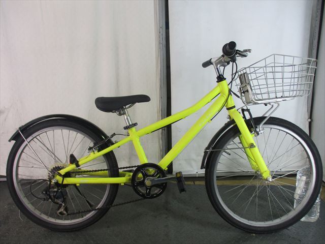 【大阪堺市/引取】中古自転車/ルイガノ J22 22インチ/グリーン 大阪堺市/引取】中古自転車/ルイガノ J22 22インチ/グリーン