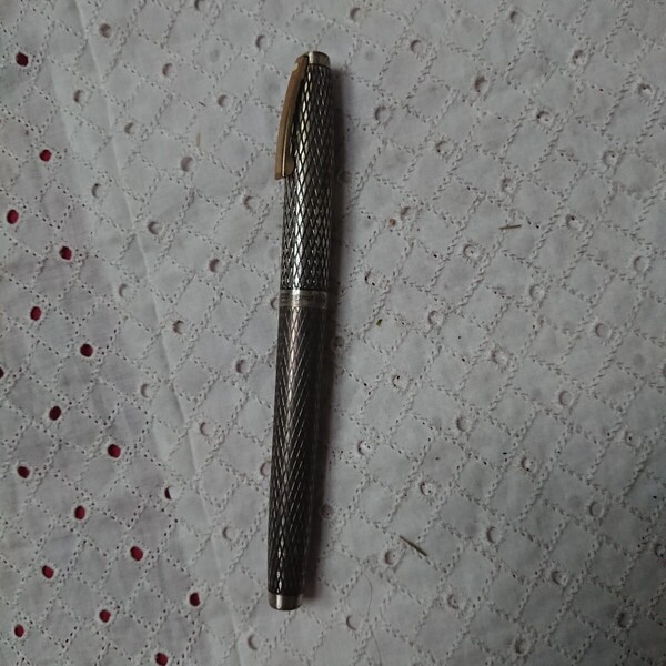 SHEAFFER STERLING SILVER 14K 585万年筆