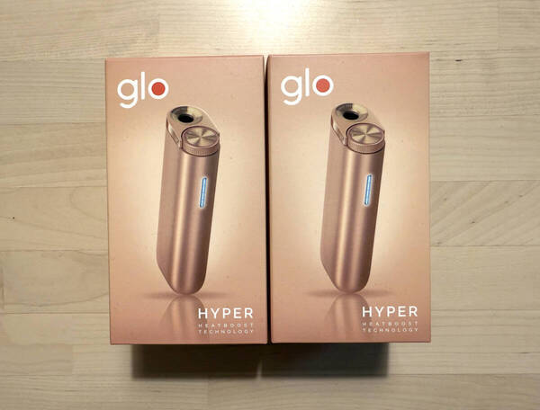 □新品未登録 glo HYPER ローズゴールド グローハイパー 2個セット