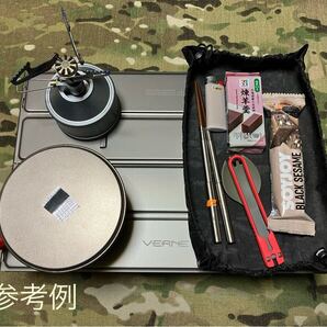 MYOG) 帝人 TS 風呂敷 B5トレイ TechnoForceSteel 10gカトラリー 食器 小物置 2