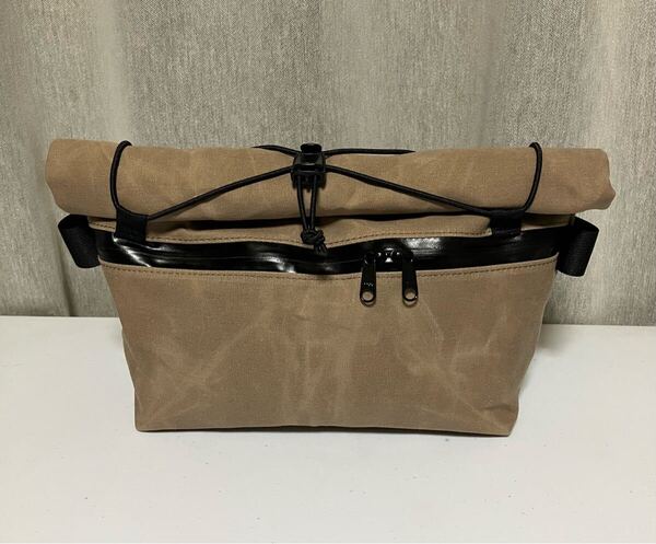 MYOG) ロールトップ FLEX ワイド コード仕様 パラフィン TAN/ベルクロ set