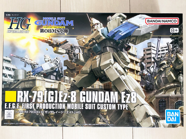 未使用品★送料無料★BANDAI SPIRITS(バンダイ スピリッツ) ★ガンダムEz8★1/144スケール★HGUC 155★第08MS小隊