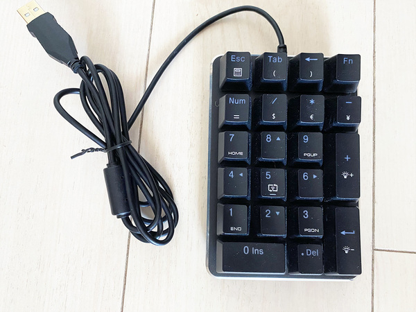 送料無料★Magicforce★21-Key Mechanical Numeric Keypad★メカニカル式テンキー★パッド 21キー★USB接続★Windows Mac 対応★青軸