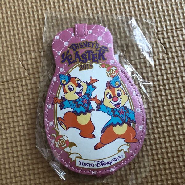 ディズニー・イースター2015 Tokyo Disney SEA ネームタグ チップ&デール 非売品