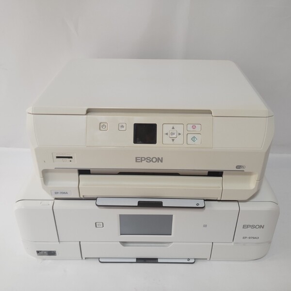 EPSON インクジェットプリンター EP-706A EP-979A3 現状品 送料無料